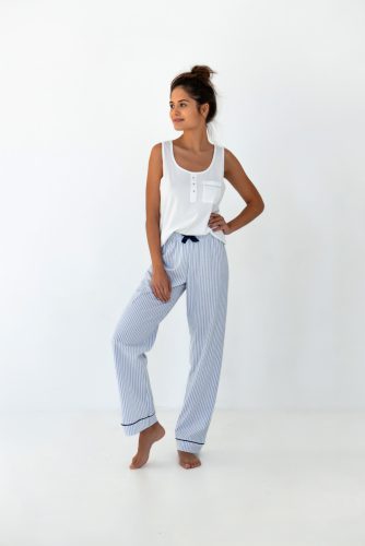 Sensis Willow  pamut pizsama papuccsal