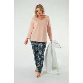 Italian Fashion A/W ‘24 Julietta Plus Size pamut pizsama