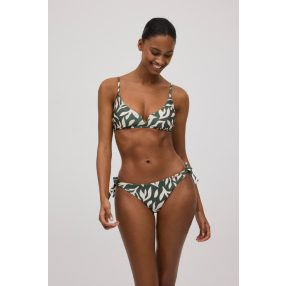   Ysabel Mora SW ‘25  Levél mintás Háromszög Bikini szett 