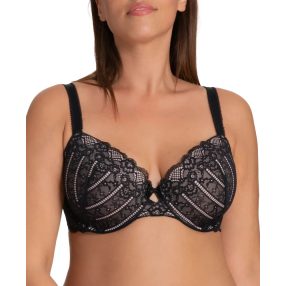 Dorina Celine Demi,formázott melltartó fekete 
